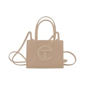 Telfar Mini Shopping Bag in Beige